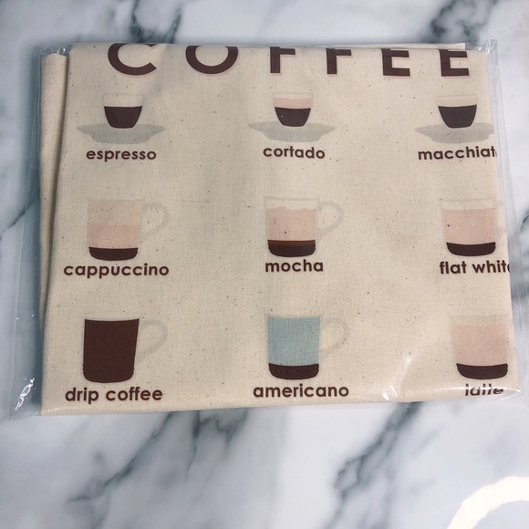 💥SALE 3/$30 Snapture This Coffee Print Reusable Eco Friendly Tote Bag - Picture 2 of 3